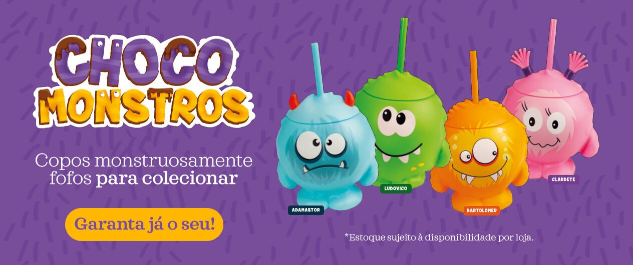 Copo Chocomonstro