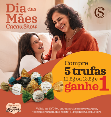 Promo&ccedil;&otilde;es M&atilde;es Trufas 5 ganhe 1