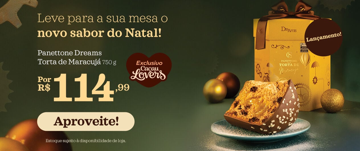 Panetone Torta de Maracujá