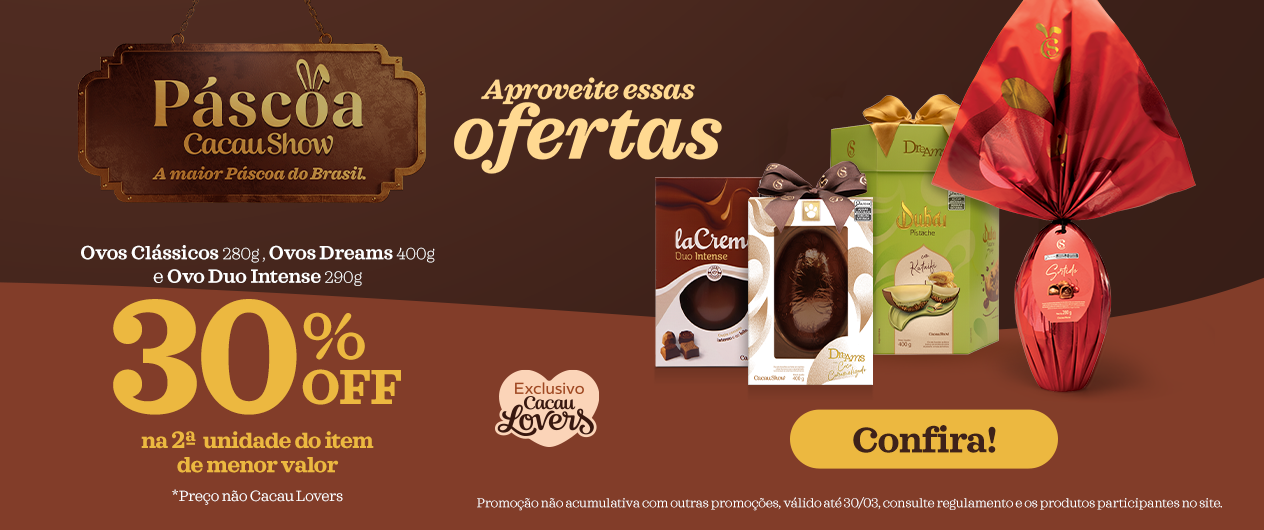 Ofertas Ovos Dreams, Duo e 280g