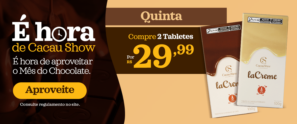 Mês do Chocolate_Promo Quinta