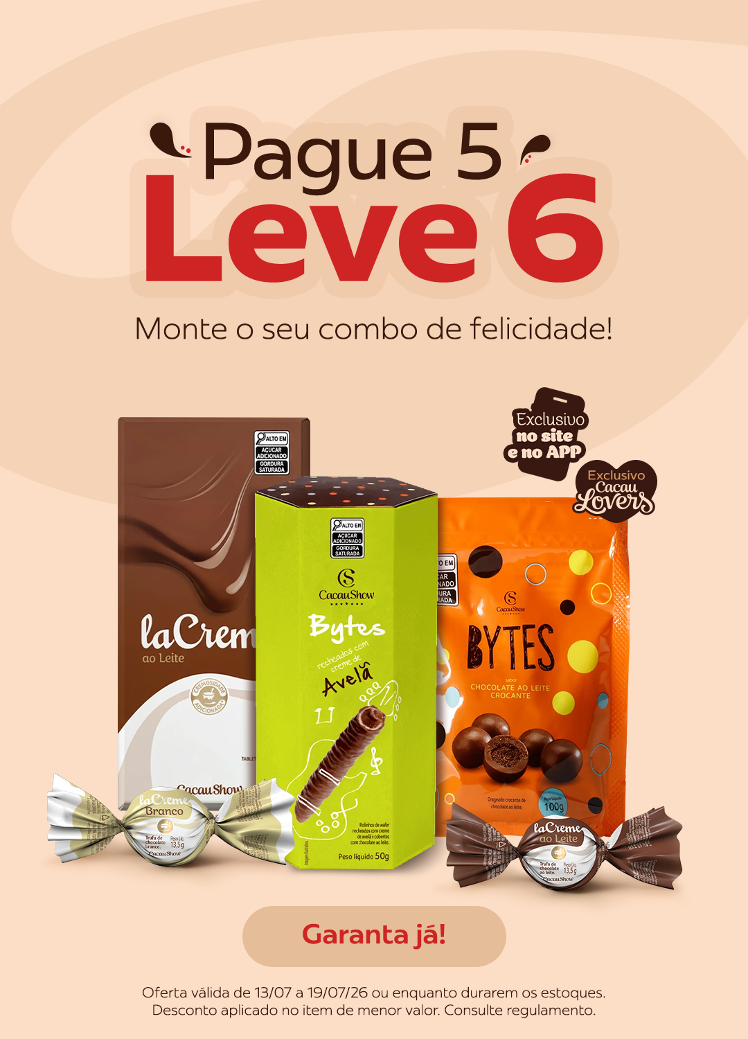 leve 6 pague 5