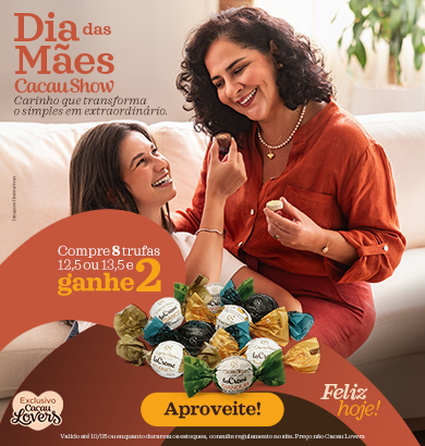 Promo M&atilde;es Trufas 8 Ganhe 2
