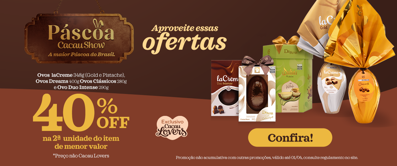 Ofertas Ovos 40%off