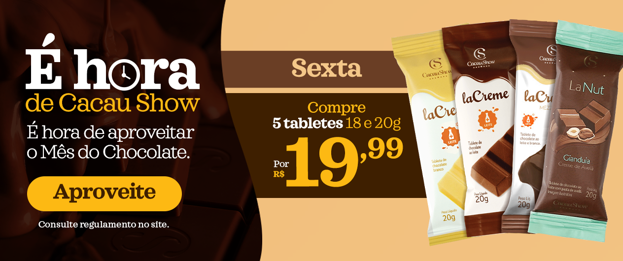 Mês do Chocolate_Promo Quinta
