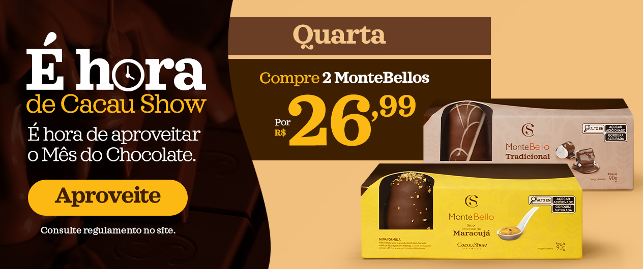 Mês do Chocolate_Promo Quarta