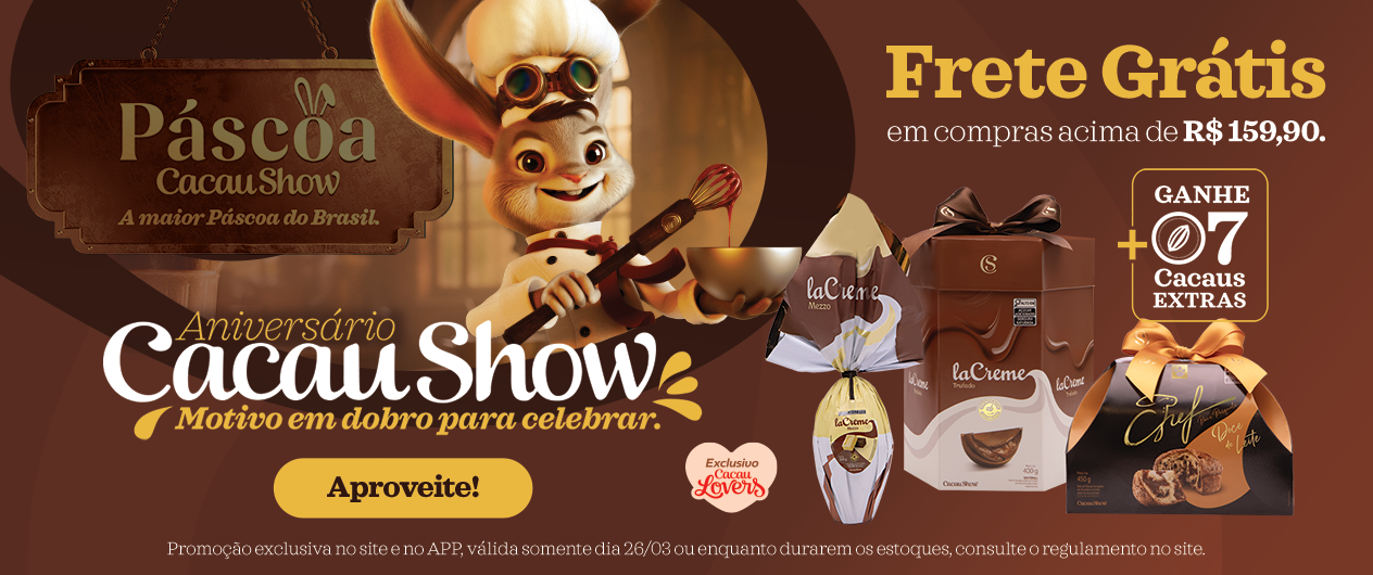 Frete Gr&aacute;tis Anivers&aacute;rio CS