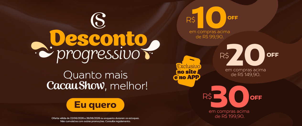 Promo&ccedil;&atilde;o Desconto Progressivo