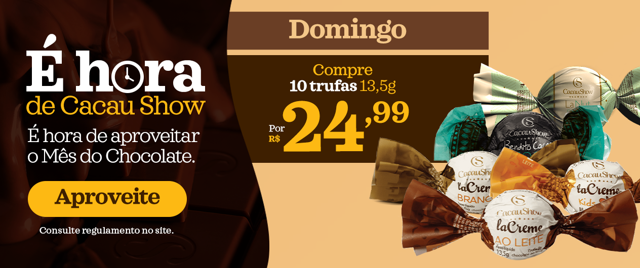 Mês do Chocolate_Promo Domingo