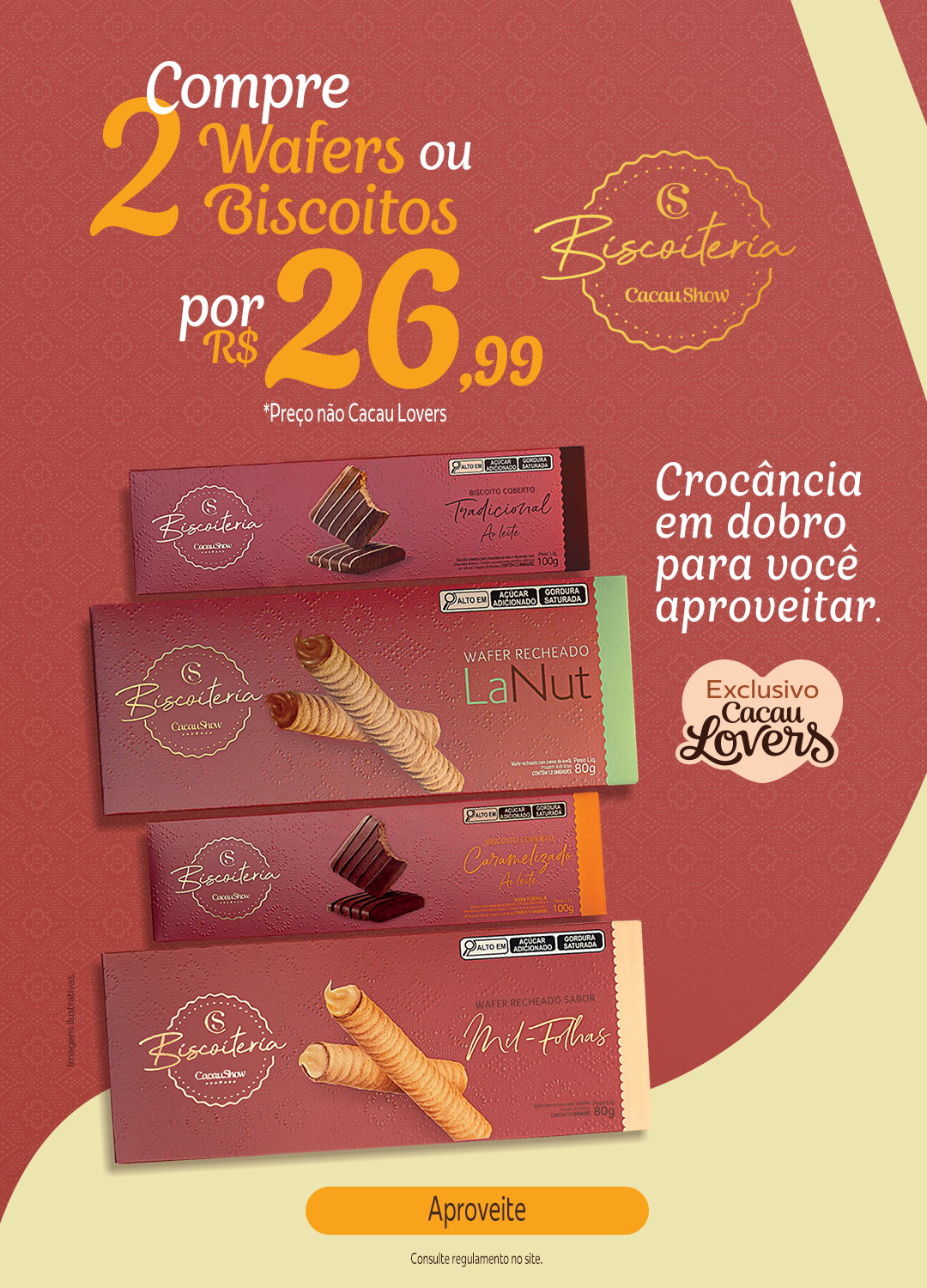 Promo&ccedil;&atilde;o Biscoiteria Wafers e Biscoitos 