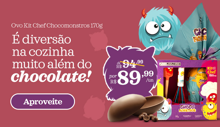 Kit Chef Chocomonstros