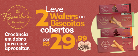 Promoção Wafers e Biscoitos