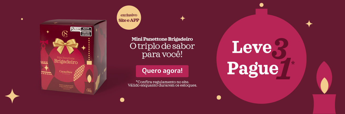 Panetone Brigadeiro