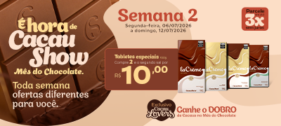 Mês do Chocolate Segunda Semana