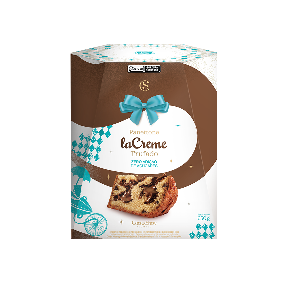 Panetone laCreme Zero Adição de Açúcar 650g null image number null