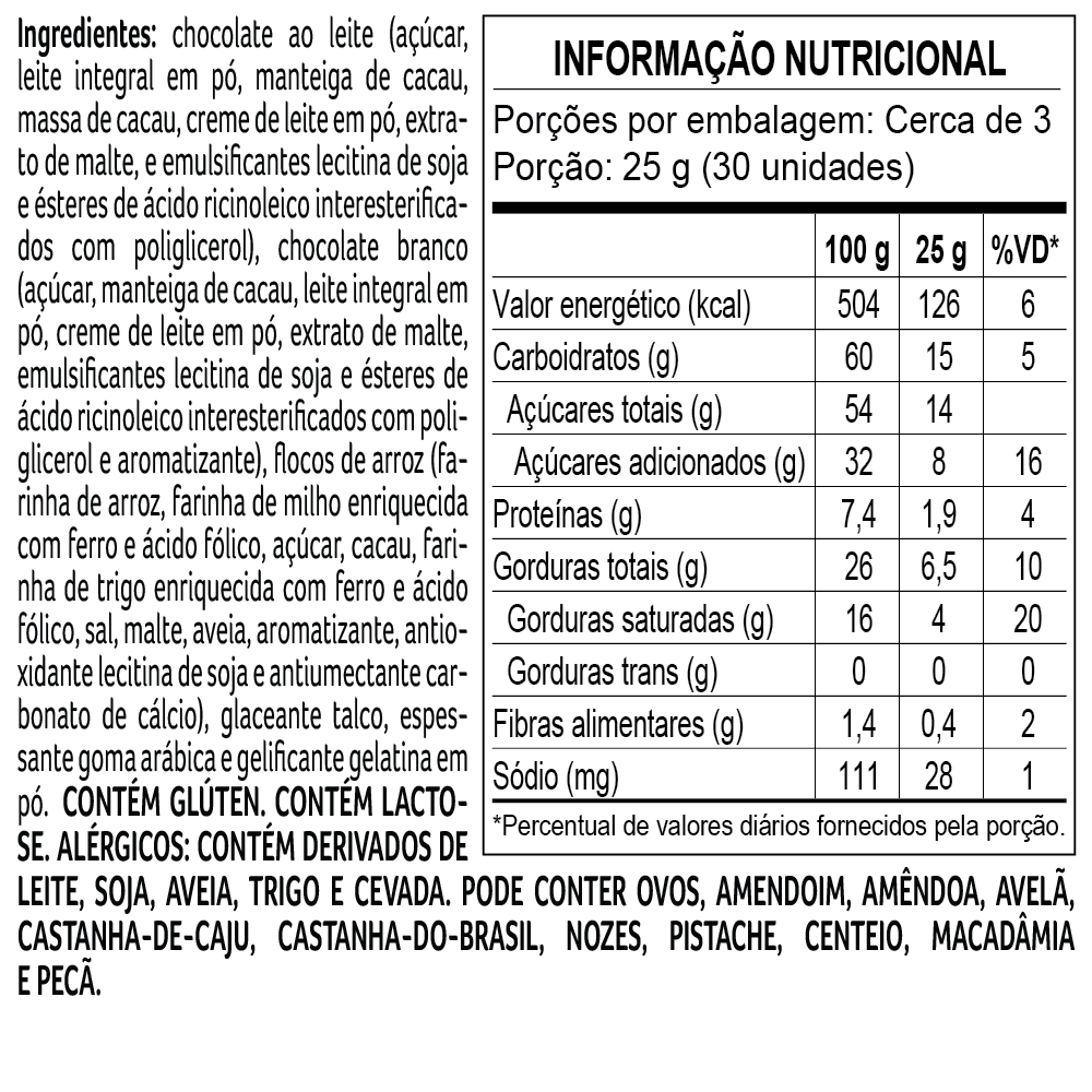 Drageados Árvore de Natal ao Leite e Branco 70g, , large. image number 2
