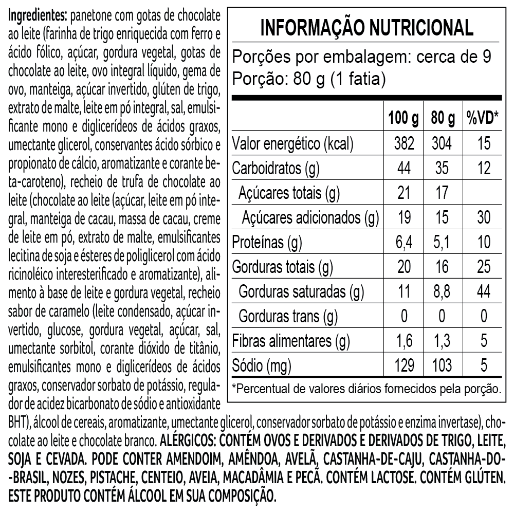 Panetone laCreme Premium ao Leite 750g, , large. image number 1