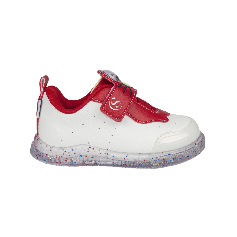 Tênis Infantil Pampili Chocomonstros Filó Branco, , large. image number 1