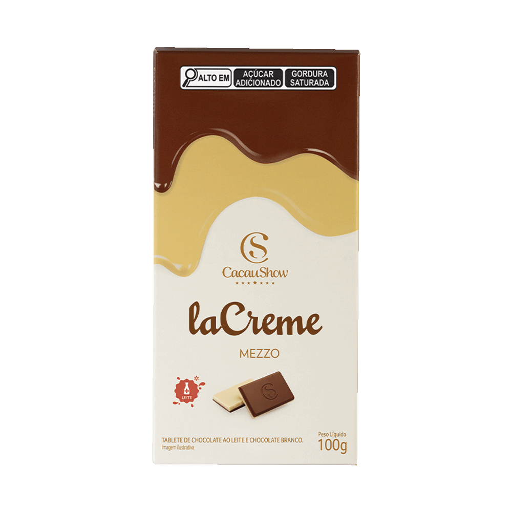 TABLETE LACREME MEZZO 100G, , large. image number 0