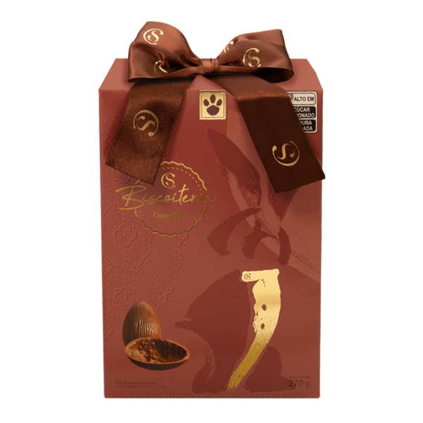 Ovo de Páscoa Biscoiteria ao Leite 270g