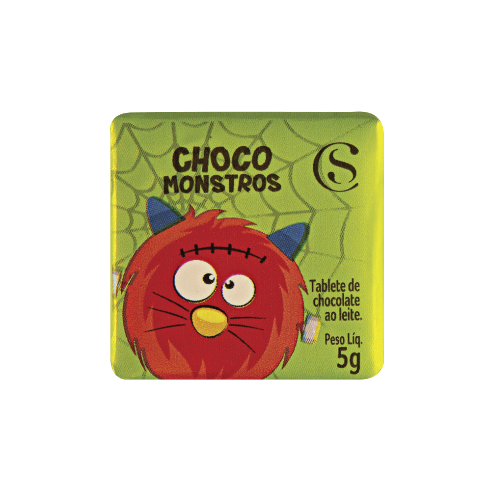 Tablete Halloween dos Chocomonstros Surpresa 5g, , large. image number 3