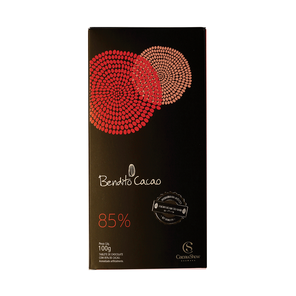 TABLETE BENDITO CACAO 85% CACAU 100G null image number null