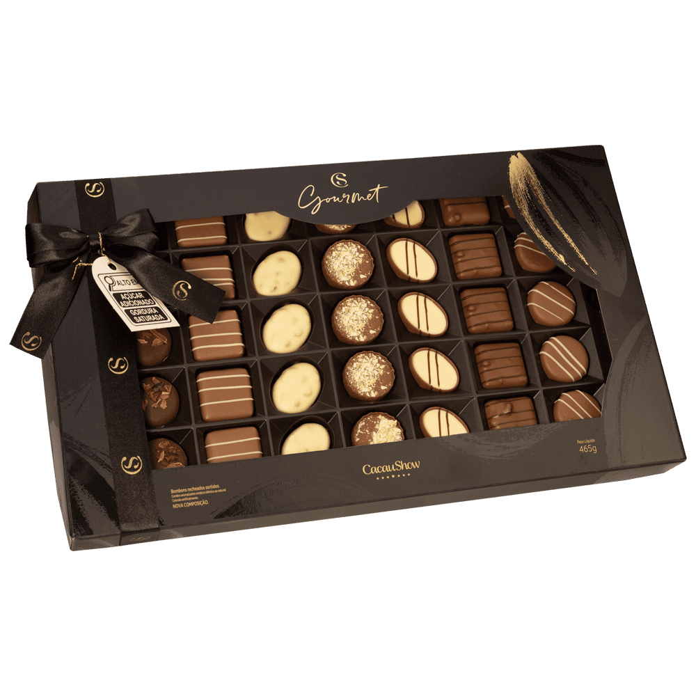 Caixa de Bombons Gourmet  465g, , large. image number 1