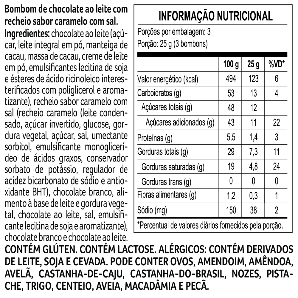 Caixa de Bombons Coração Sortidos 225g, , large. image number 1