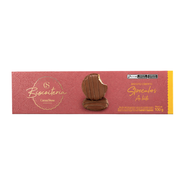 Biscoito Caramelizado ao Leite 100g