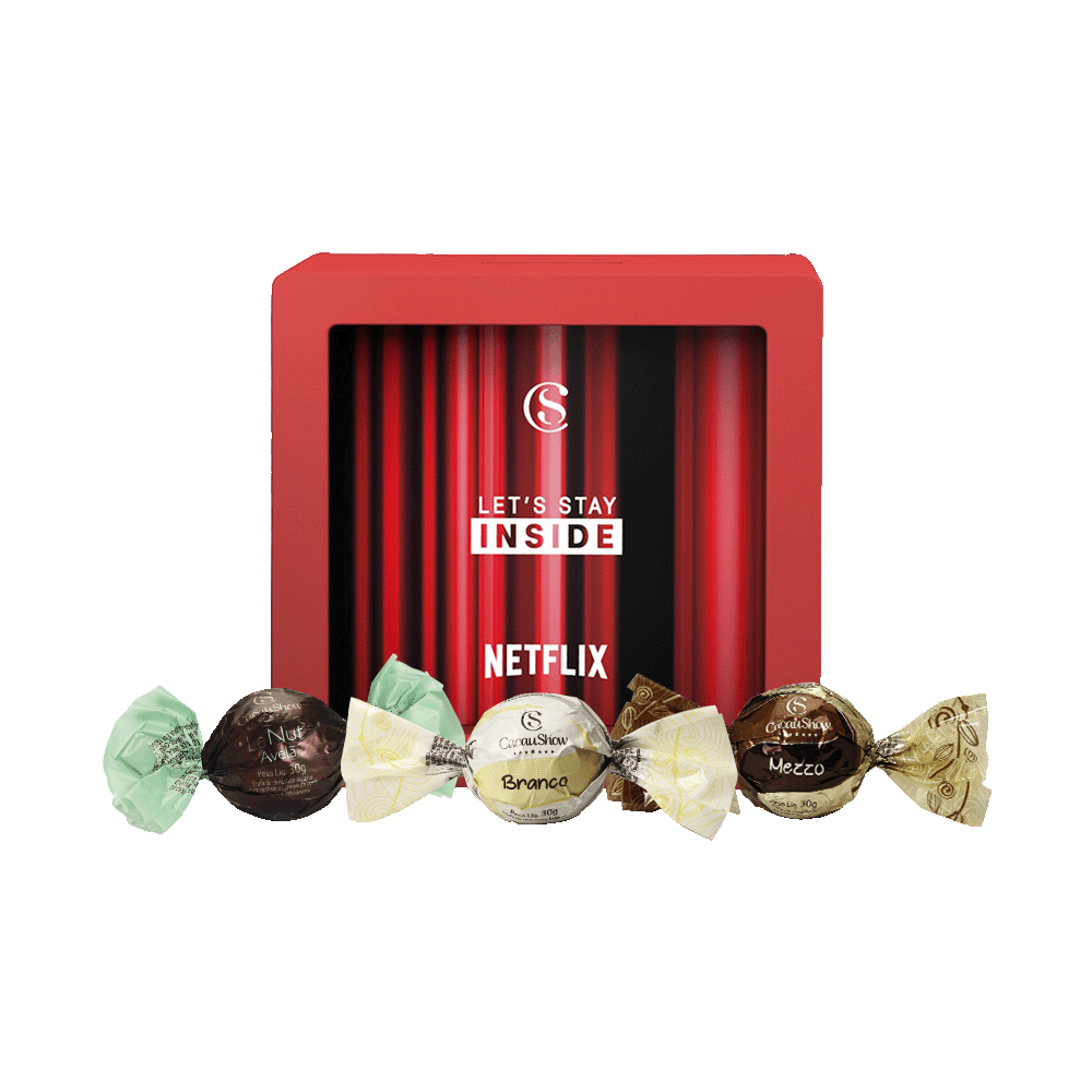 Kit Cofre Netflix + Trufas 30g, , large. image number 0