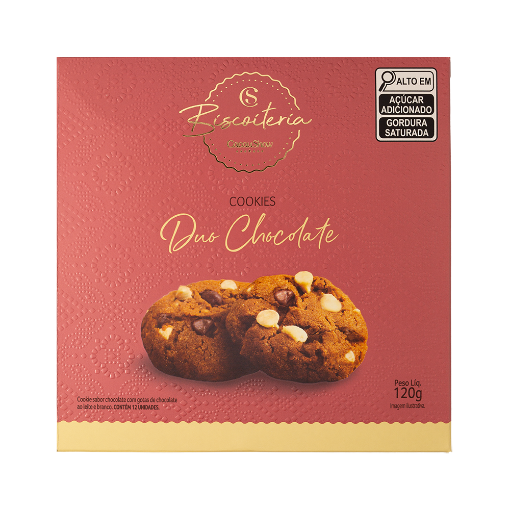 COOKIES DUO CHOCOLATE 120G, , large. image number 0