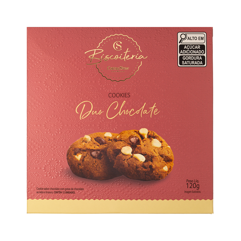 COOKIES DUO CHOCOLATE 120G, , large. image number 0