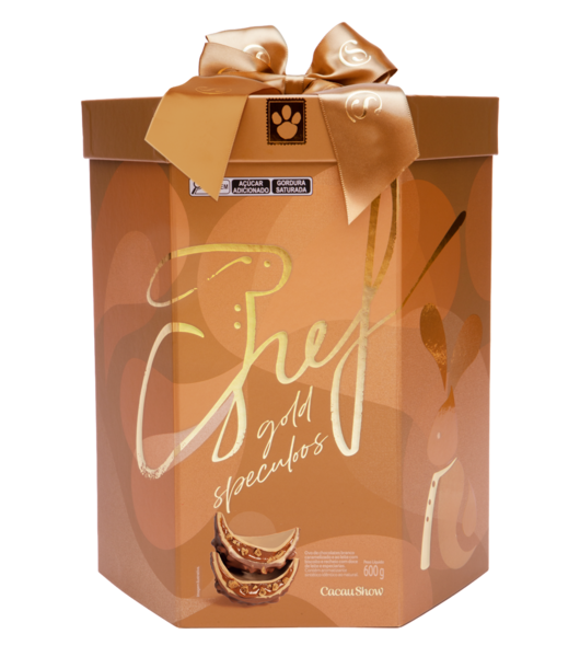 Ovo Recheado do Chef Gold Speculoos 600g