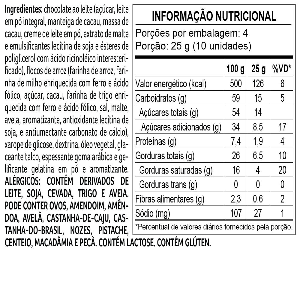 Drageado Bytes de Chocolate ao Leite e Pimenta M&eacute;xico 100g, , large. image number 1