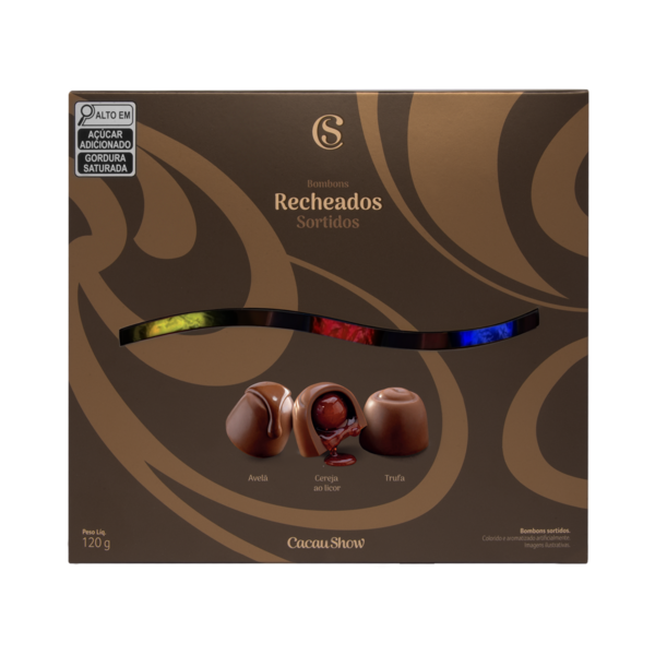 Caixa de Bombons Cl&aacute;ssicos Sortidos 120g