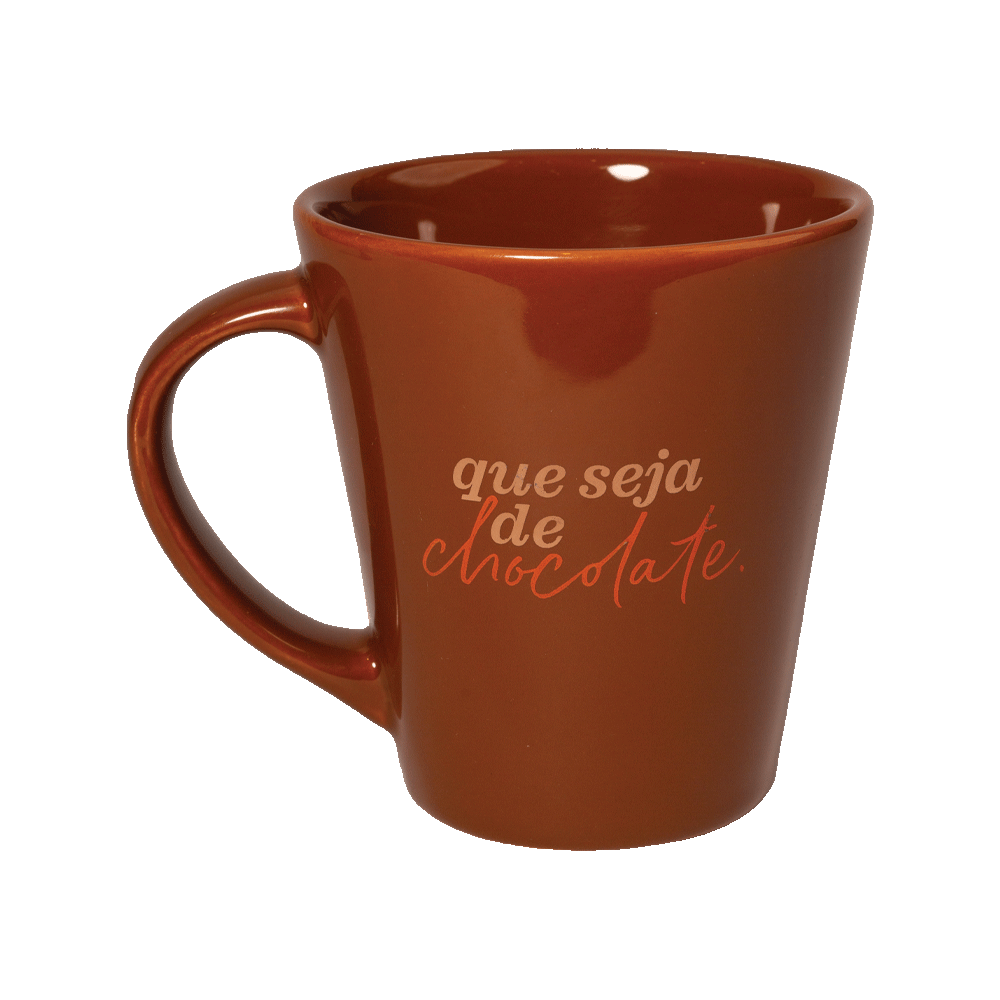 Caneca Drop Marrom 250ml, , large. image number 1