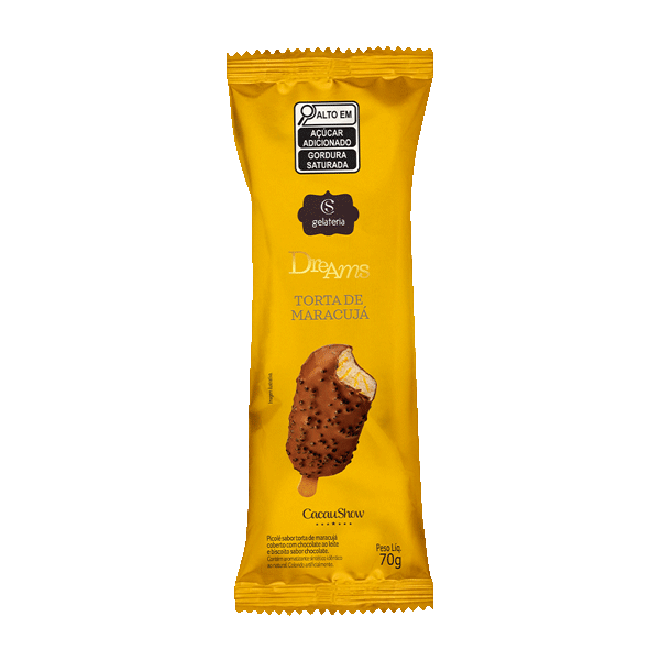 Sorvete Dreams Torta de Maracujá 70g