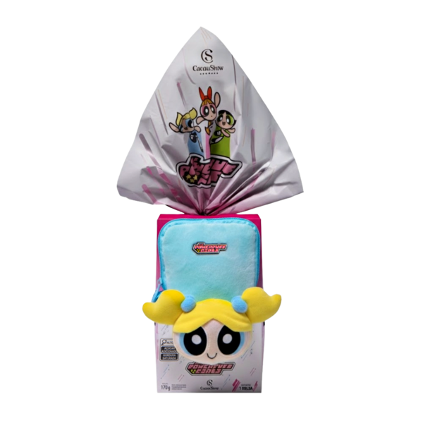 Ovo de P&aacute;scoa ao Leite Meninas Superpoderosas Bolsa Lindinha 170g