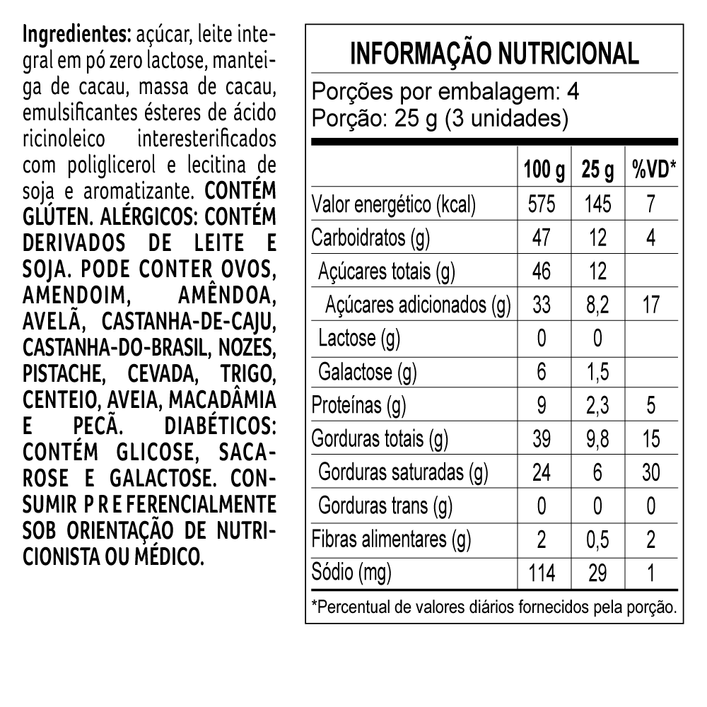 TABLETE LACREME ZERO LACTOSE 100G, , large. image number 1