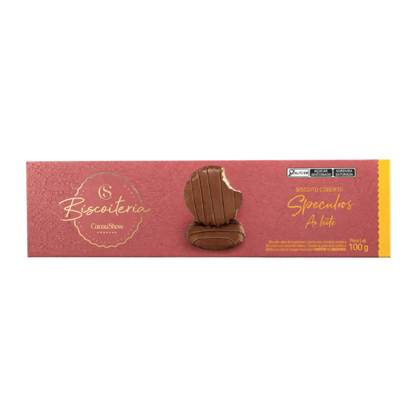 Biscoito Caramelizado ao Leite 100g