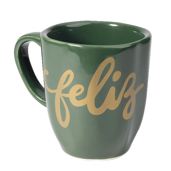 CANECA VERDE FELIZ HOJE