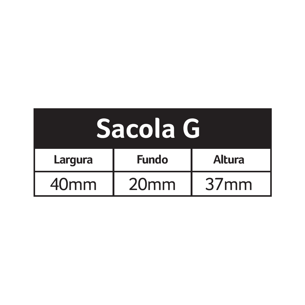 Sacola de Presente Cacau Show G Clássica, , large. image number 1