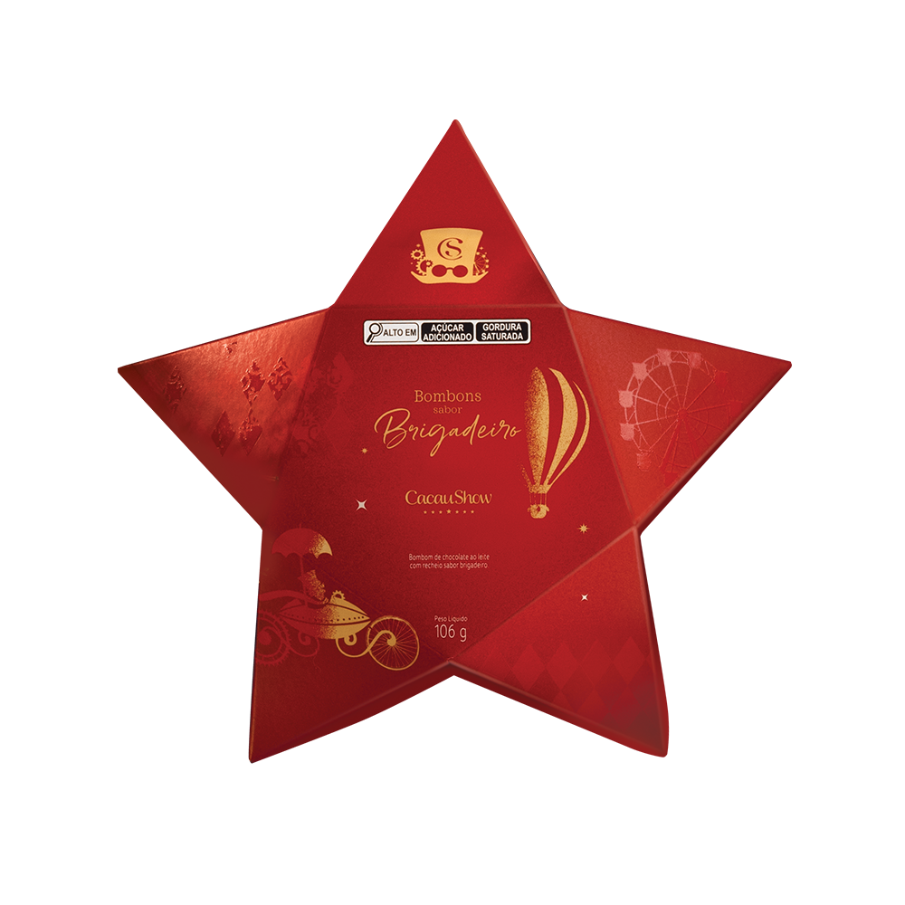 Estrela com Bombons ao Leite 106g, , large. image number 0