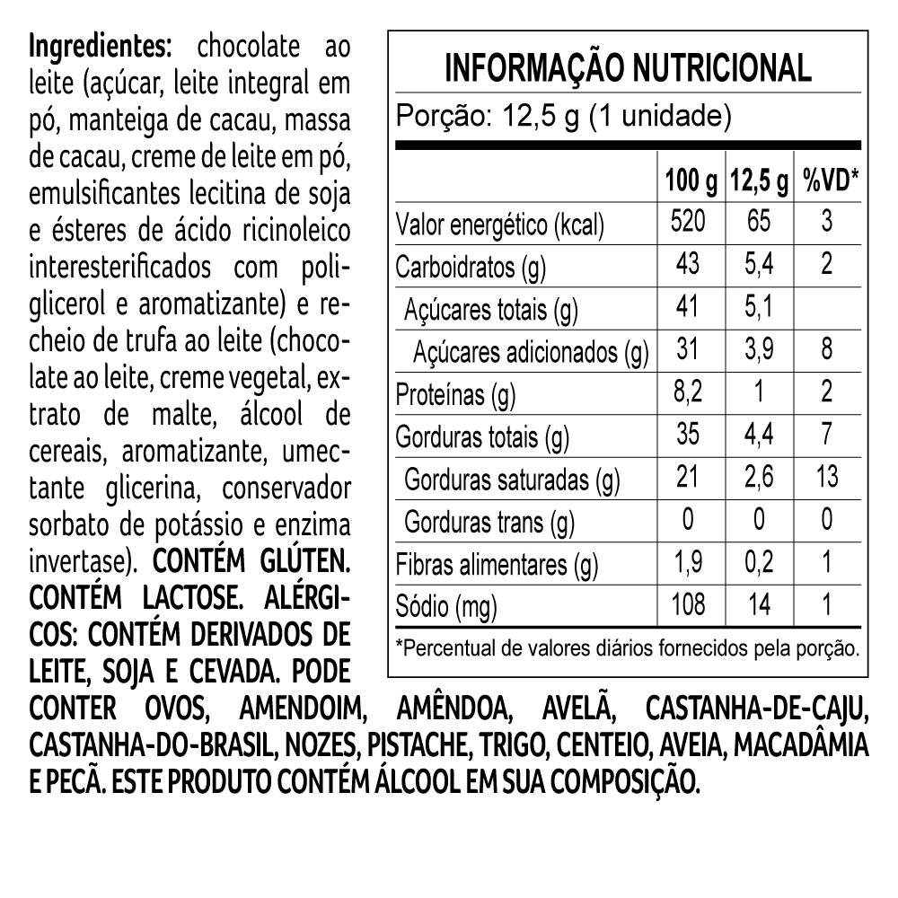 Trufa laCreme ao Leite 12,5g, , large. image number 3