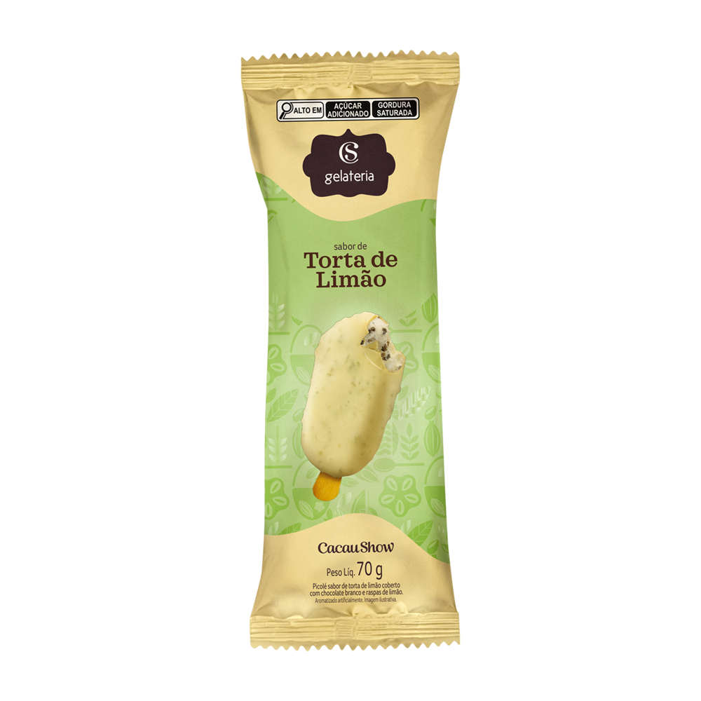 Sorvete Torta de Lim&atilde;o 70g, , large. image number 0