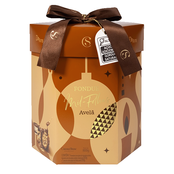 PANETONE DREAMS FONDUE MIL FOLHAS AVELÃ 800G