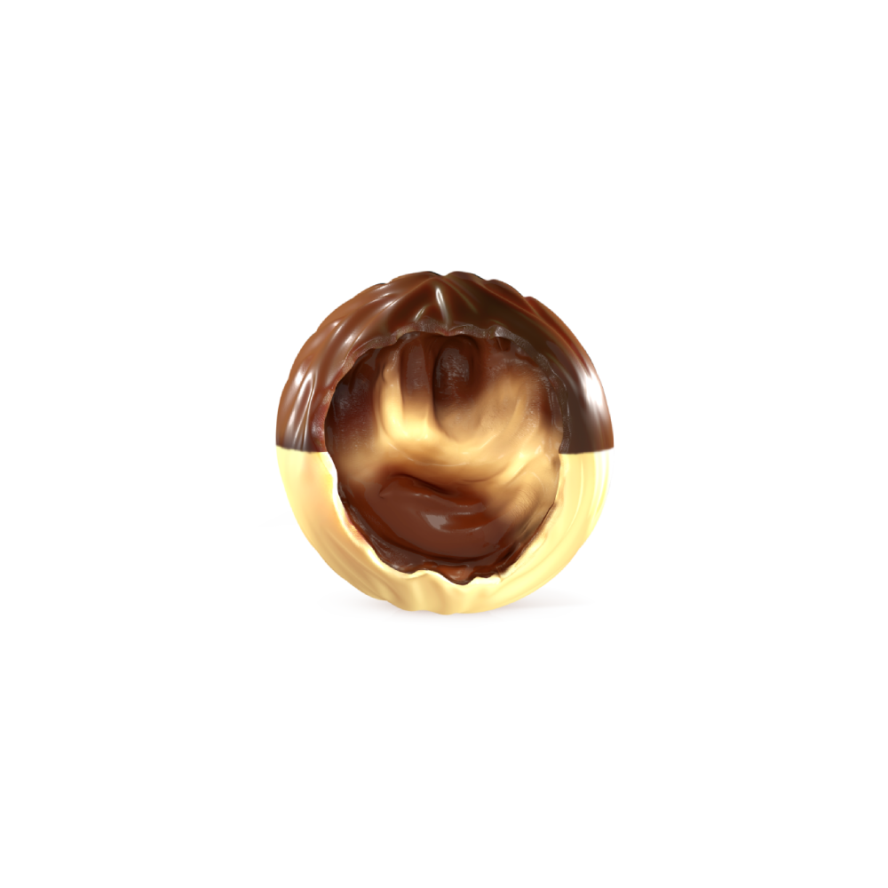 Trufa de Chocolate ao Leite e Branco Mezzo 30g, , large. image number 1
