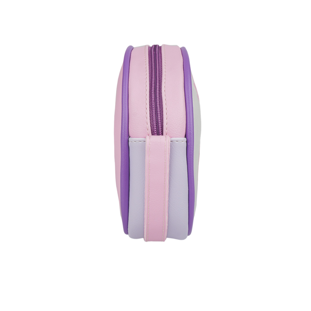 Bolsa Pampili Chomonstros Claudete Roxa e Rosa, , large. image number 1