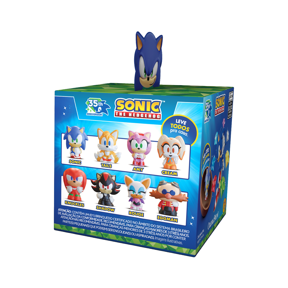 Caixa Surpresa do Sonic 47g, , large. image number 1