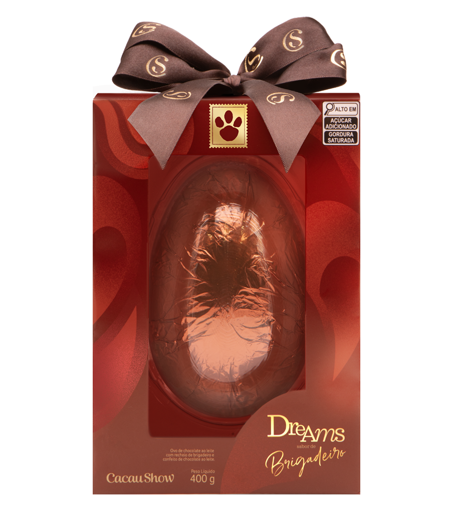 Ovo de Páscoa Dreams Brigadeiro 400g